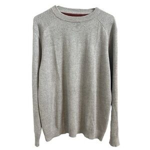 Woolrich Wool Blend Gray Crewneck Men's Sweater Size Medium‎